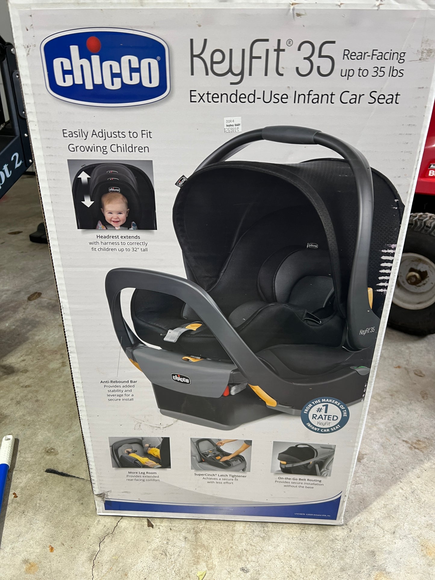 NEW Chicco Keyfit 35 Car Seat WITHOUT BASE- PPU 45044 (Liberty Twp)