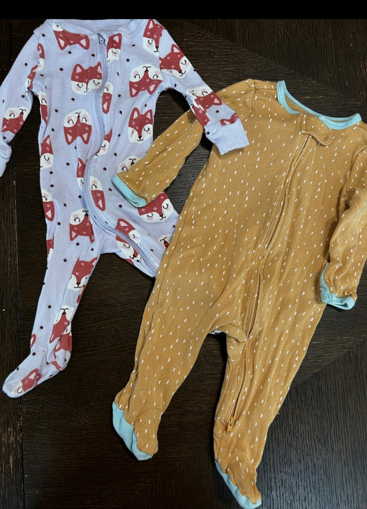 #25  Footies/pajamas 3-6m Reduced!