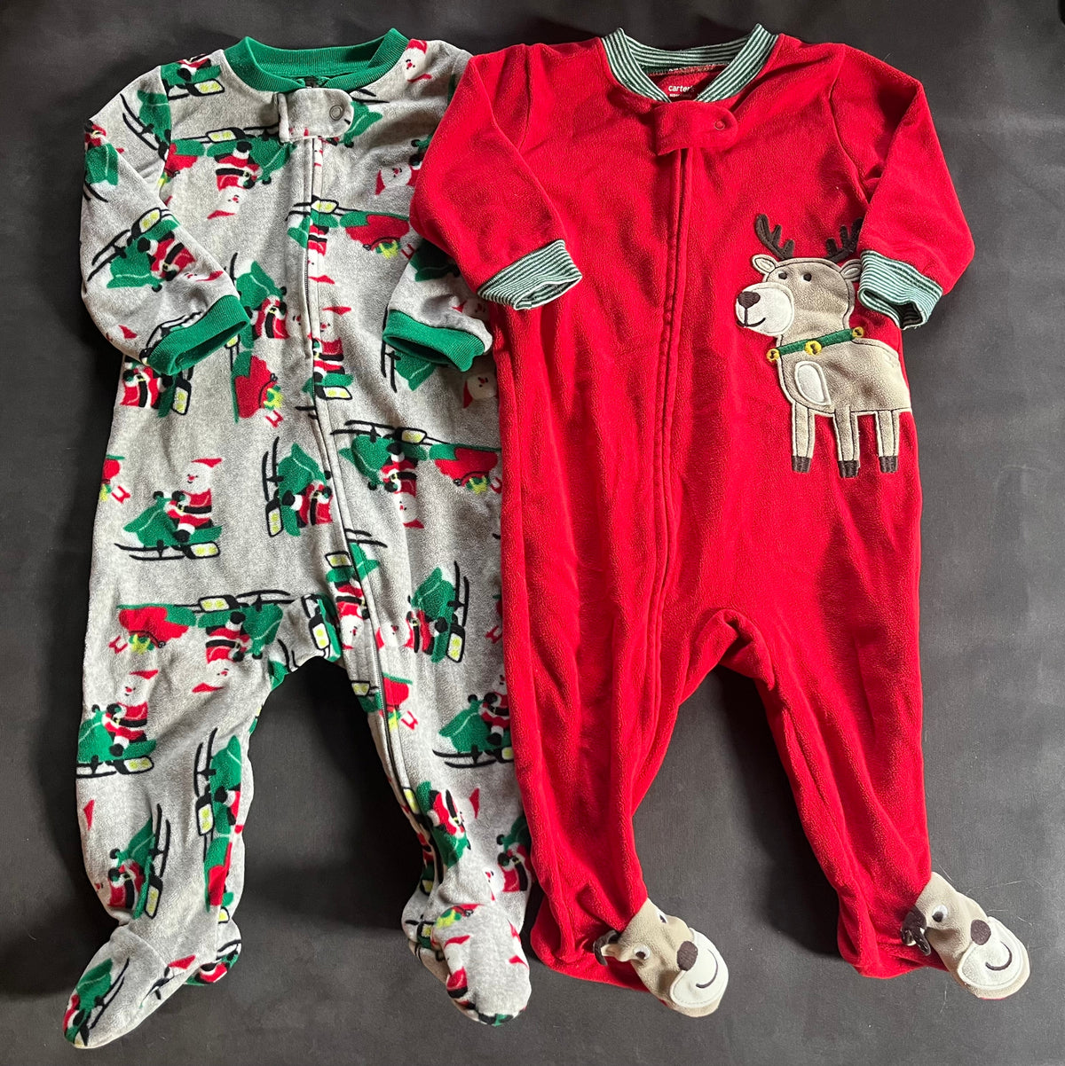 Seller #13 boys 6 months Christmas sleepers