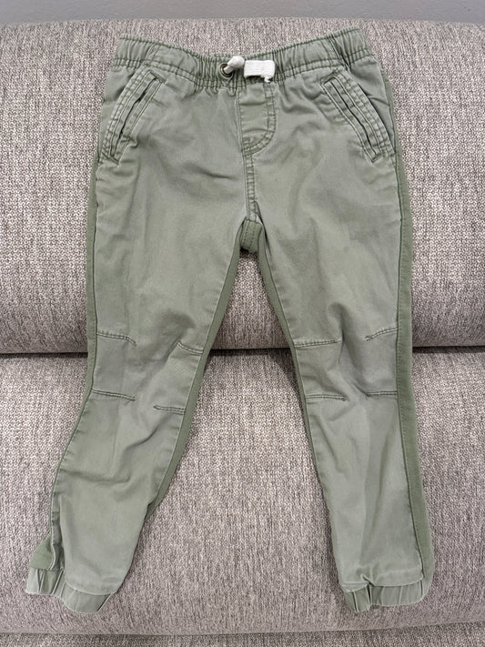 #59 Cat & Jack Sage Green Joggers - Boys 4T