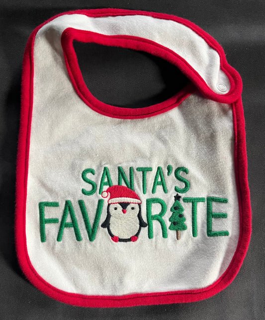 Seller #13 gender neutral Christmas bib