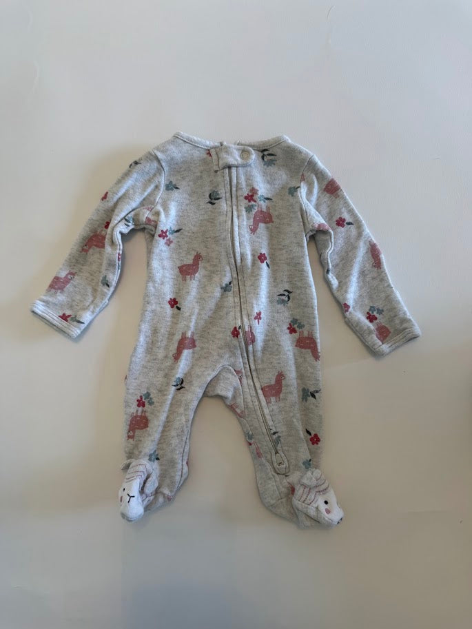 #78 REDUCED  Carter's Bundle Pajamas Girl Newborn