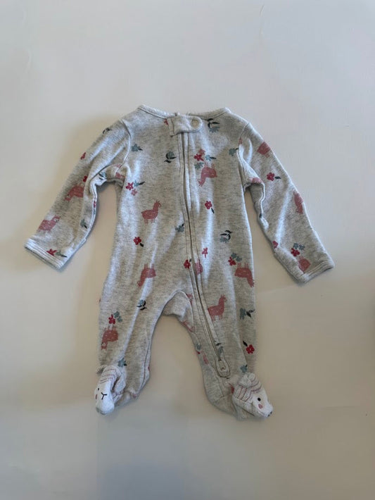 #78 REDUCED  Carter's Bundle Pajamas Girl Newborn