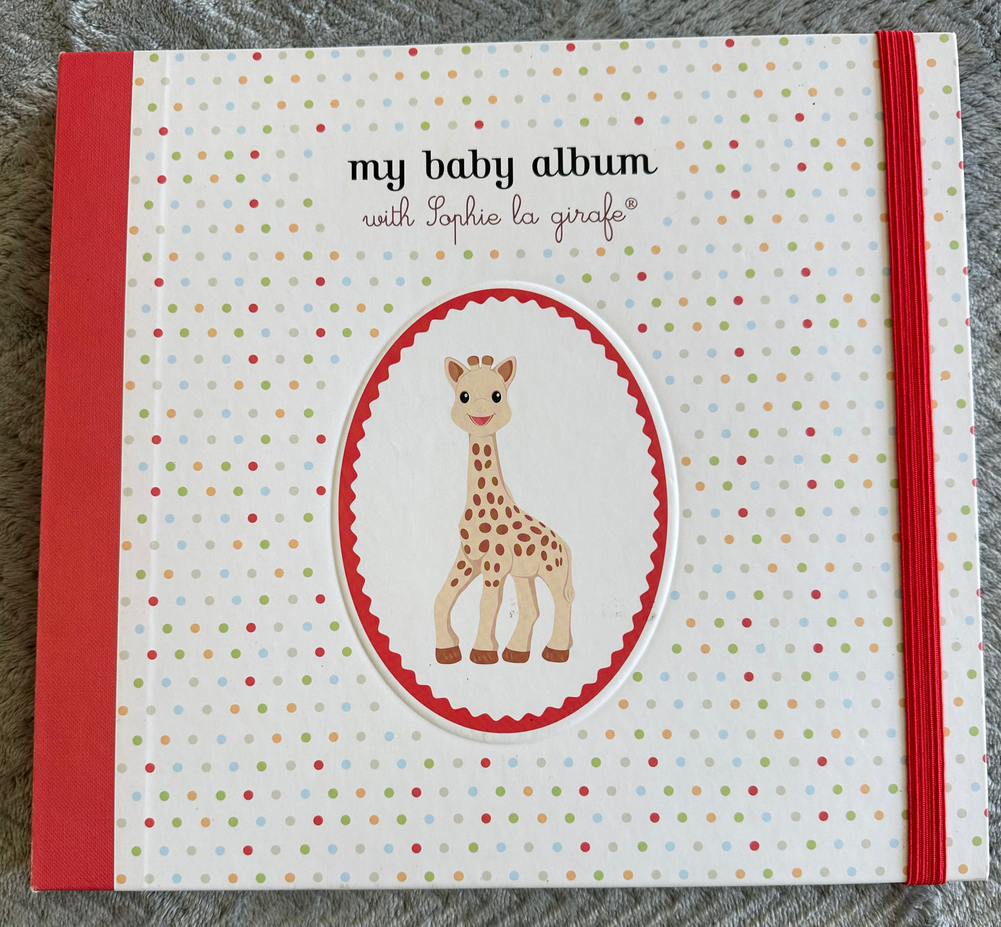Sophie the Giraffe baby album