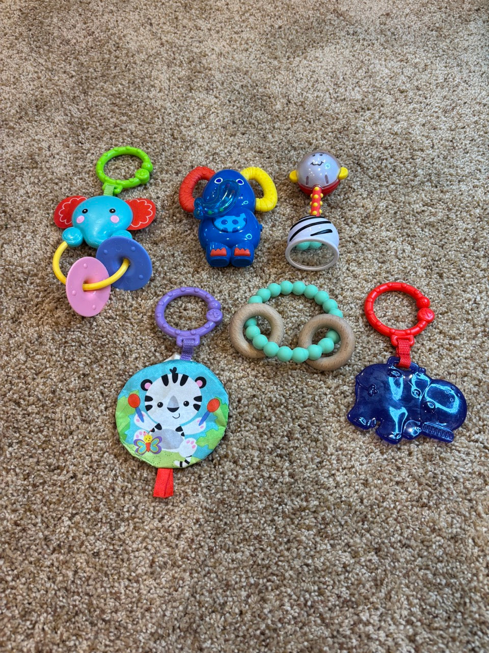 #86A assorted baby toys