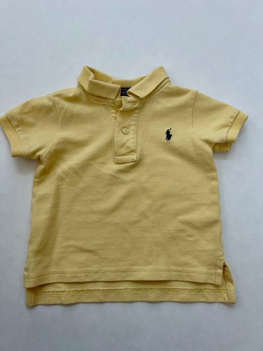 Boys 9 month Polo Easter yellow