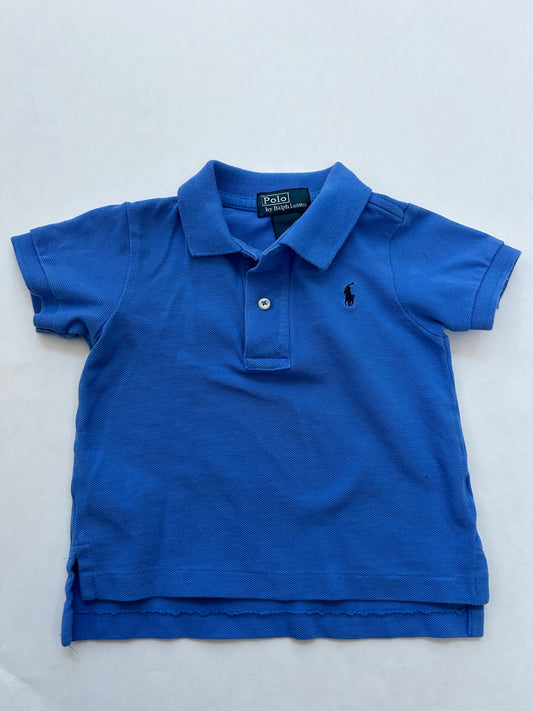 Boys 12 month Polo periwinkle blue Easter