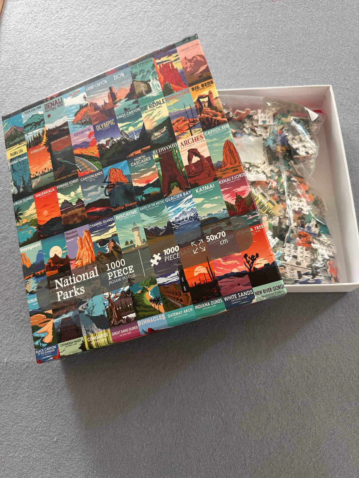 #163 National Parks 1000 Piece Puzzle