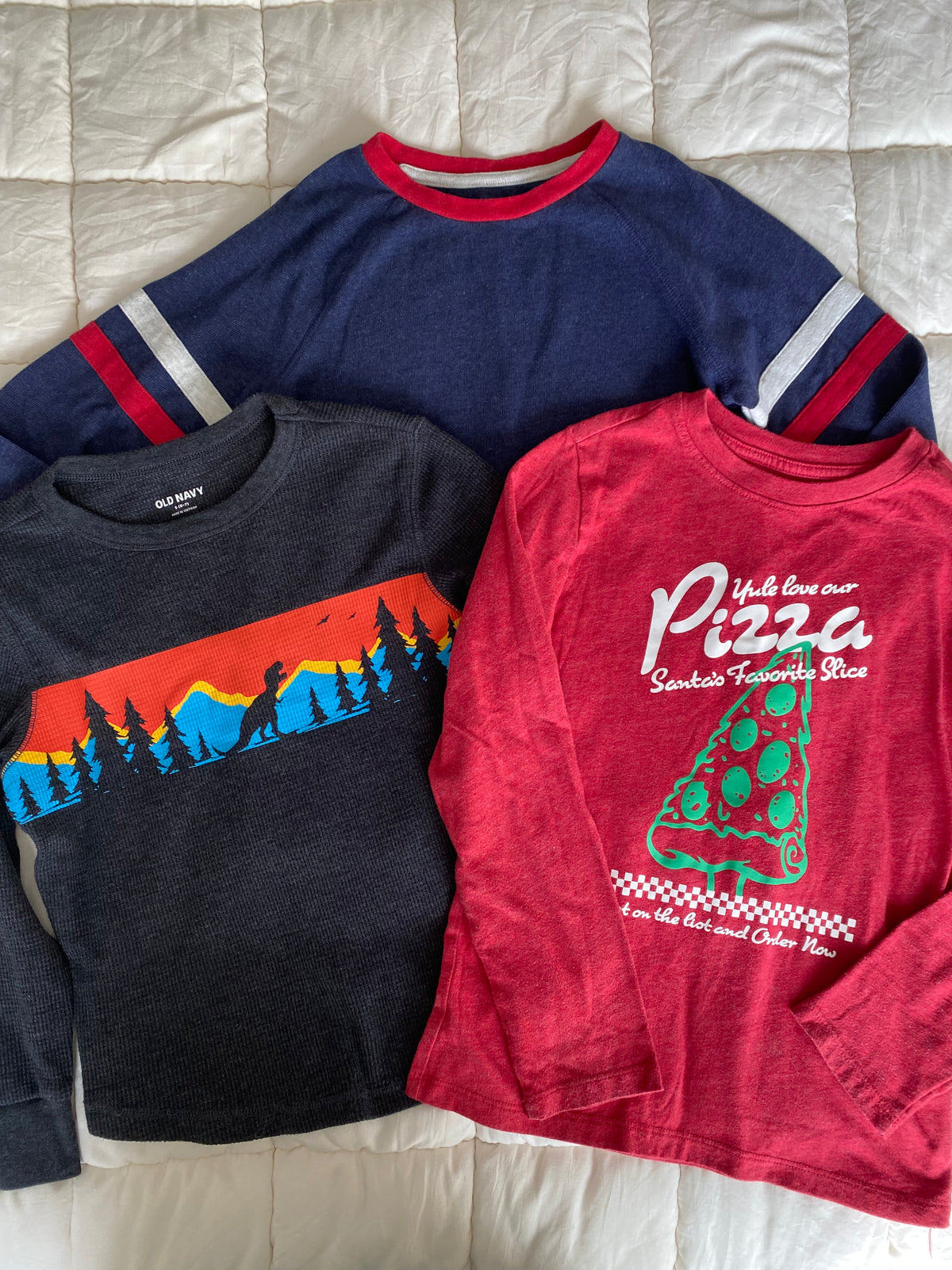 #59 boys 6 long sleeve t-shirt bundle