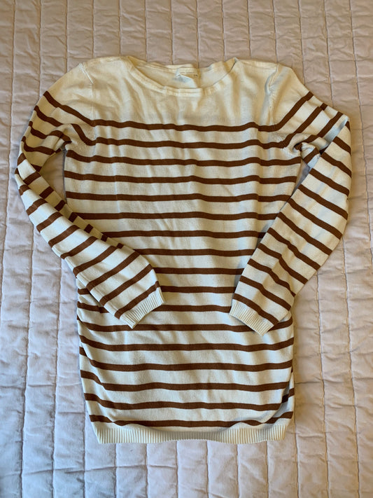 Maternity Medium H&M Striped Lightweight Sweater