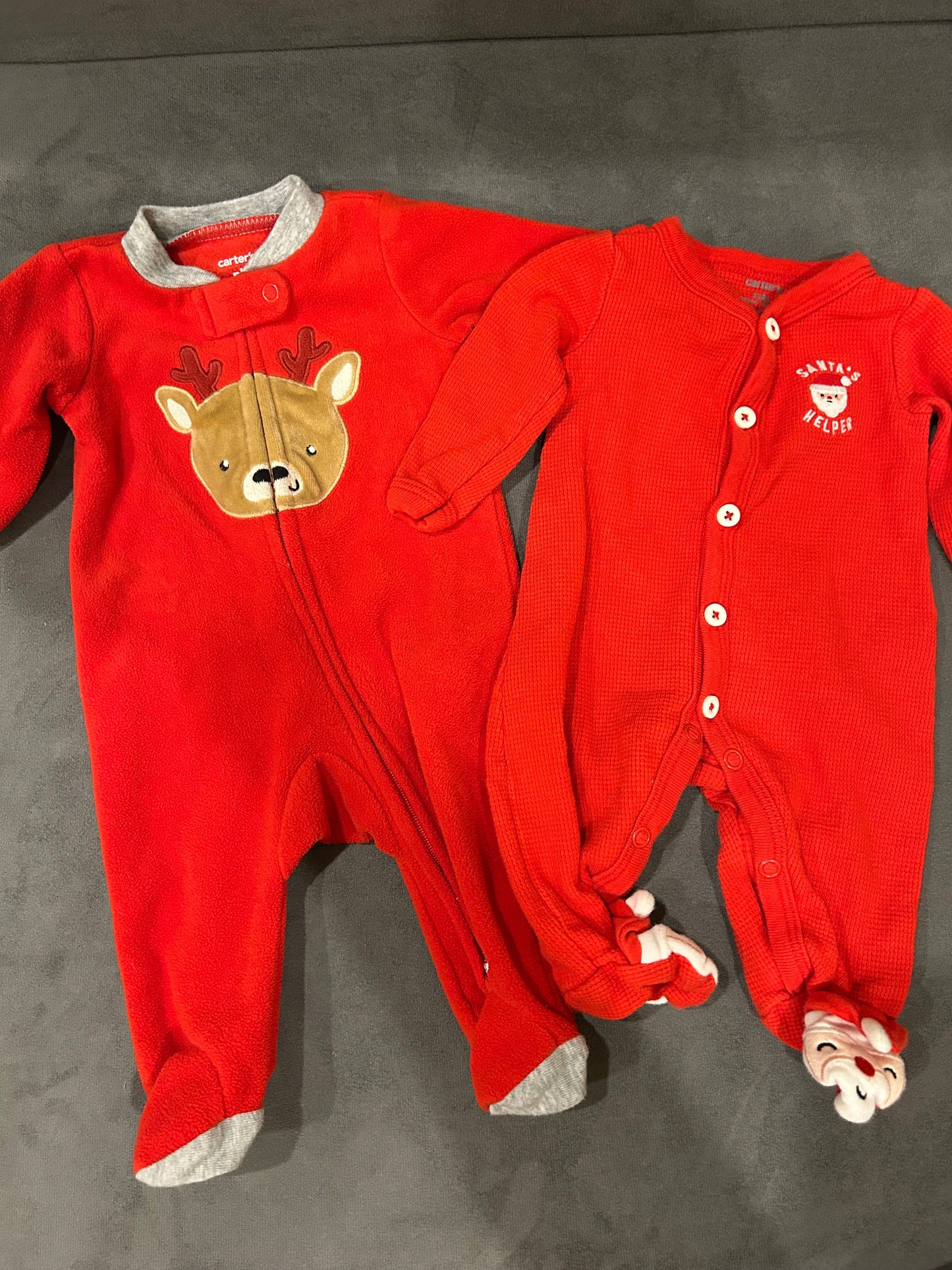 Seller 128 - Carter's Santa Christmas Newborn Bundle