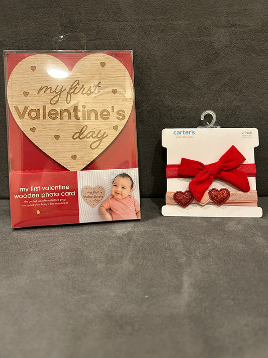 Seller 128 - Baby Girl's First Valentine's Day Bundle *new with tags*