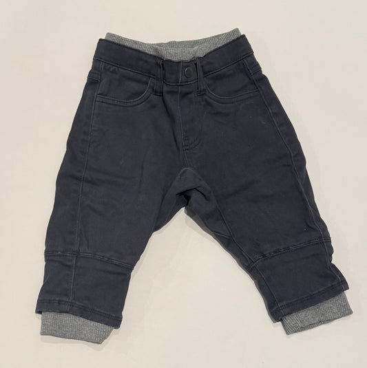 #187 Stem Size 2 Boy Dark Grey Jeans