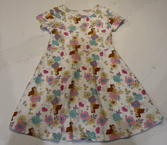#133 Disney Princess Belle dress 4T