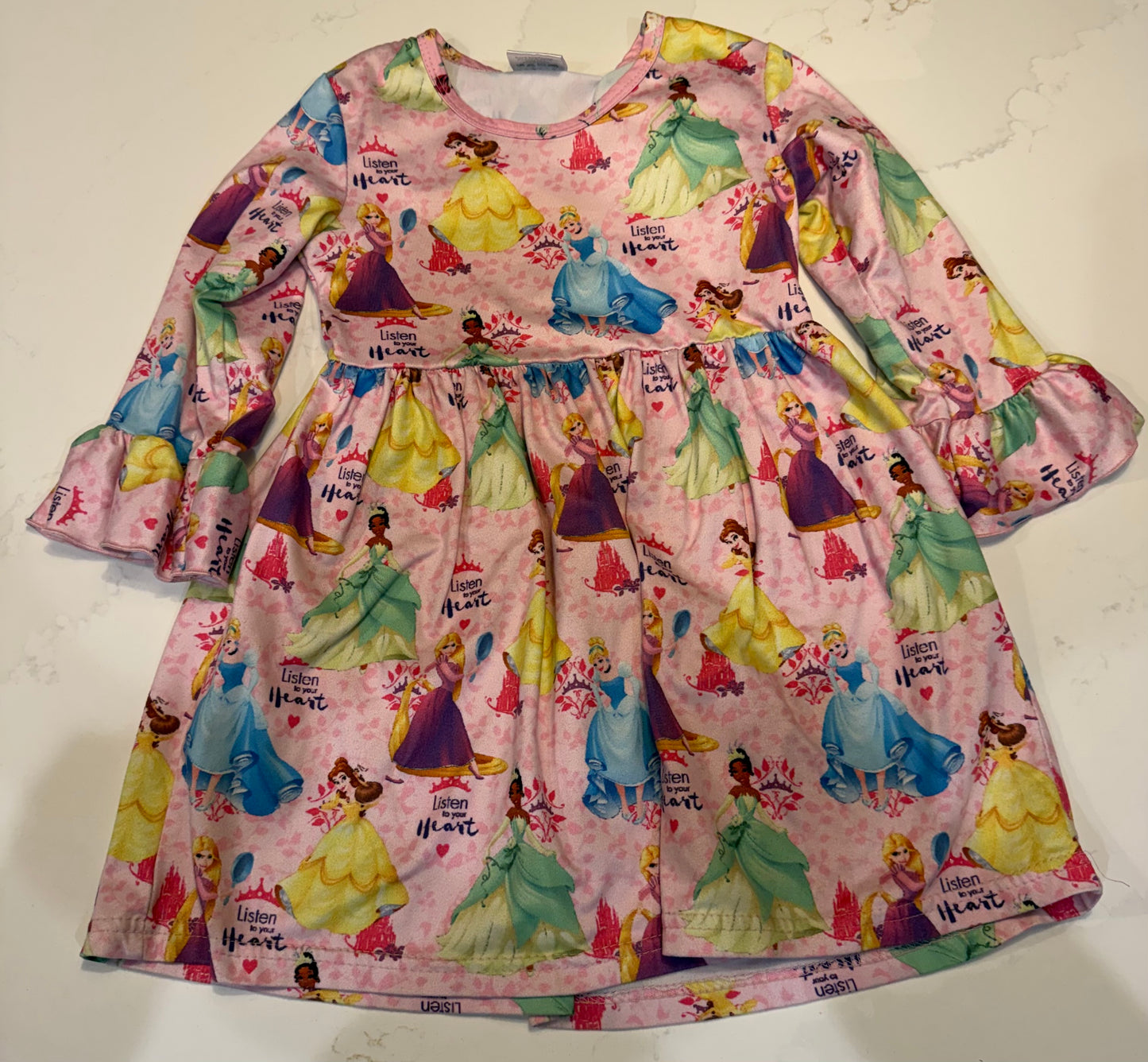 #133 Disney princess dress  3/4
