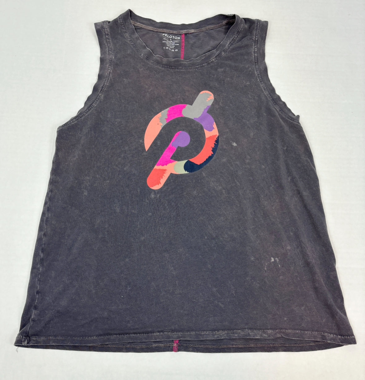 #14 Women Small Peloton Logo Gray Tank and Peloton Leggings