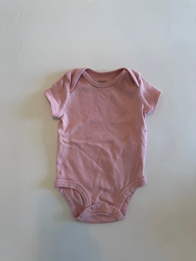 #78 REDUCED Carter's 3 Piece Pink Floral Bodysuits Girls 3M