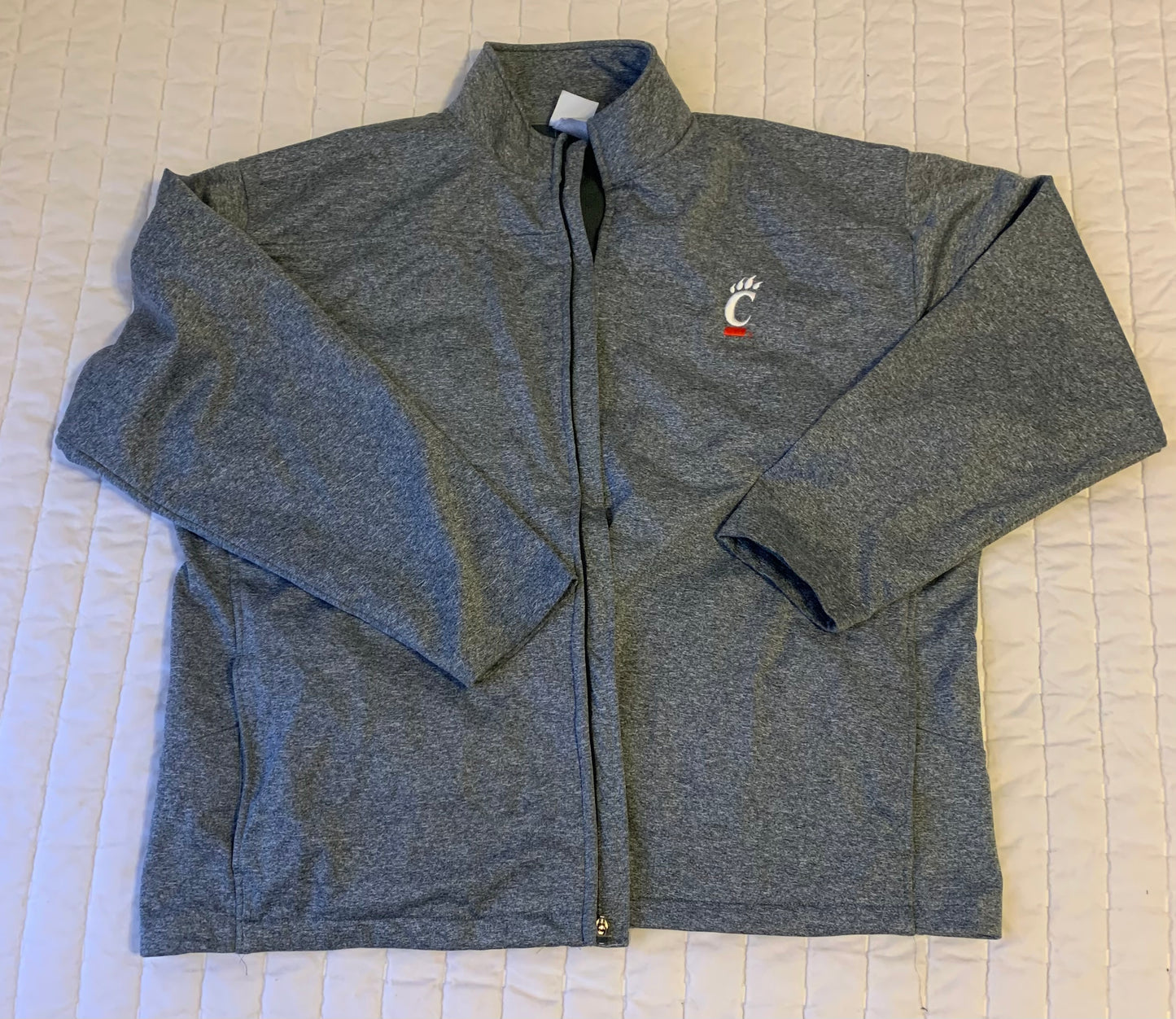 Men’s XXL Cincinnati Bearcats UC Zip Athletic Jacket