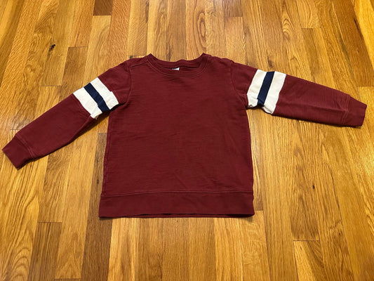 Seller #82 Carter's kid size 6 long sleeve maroon sweatshirt