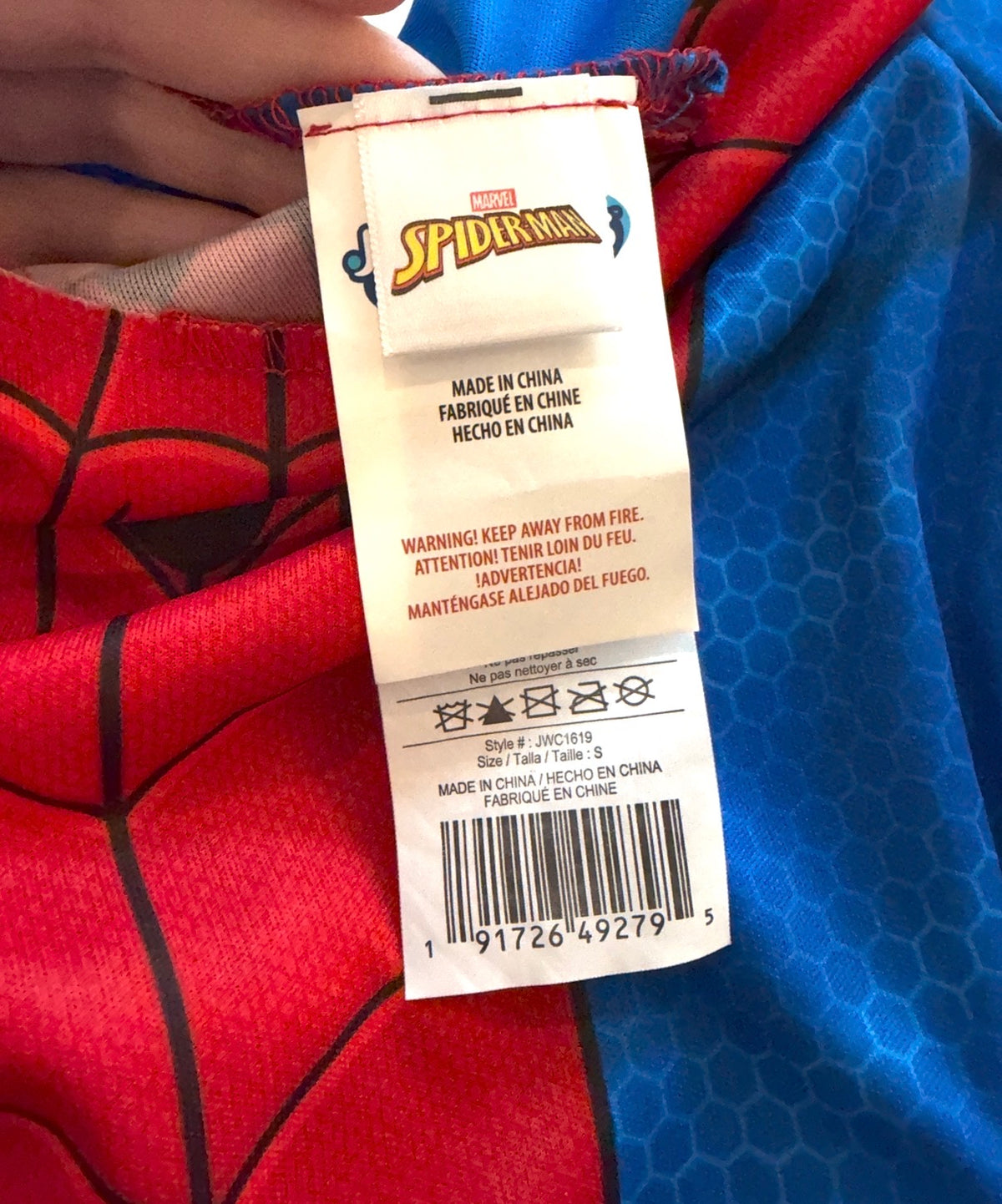 #9 Boys Small Spider-Man Costume