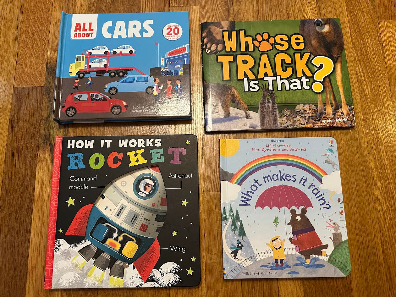 Seller #82 Curious kid 4-book bundle