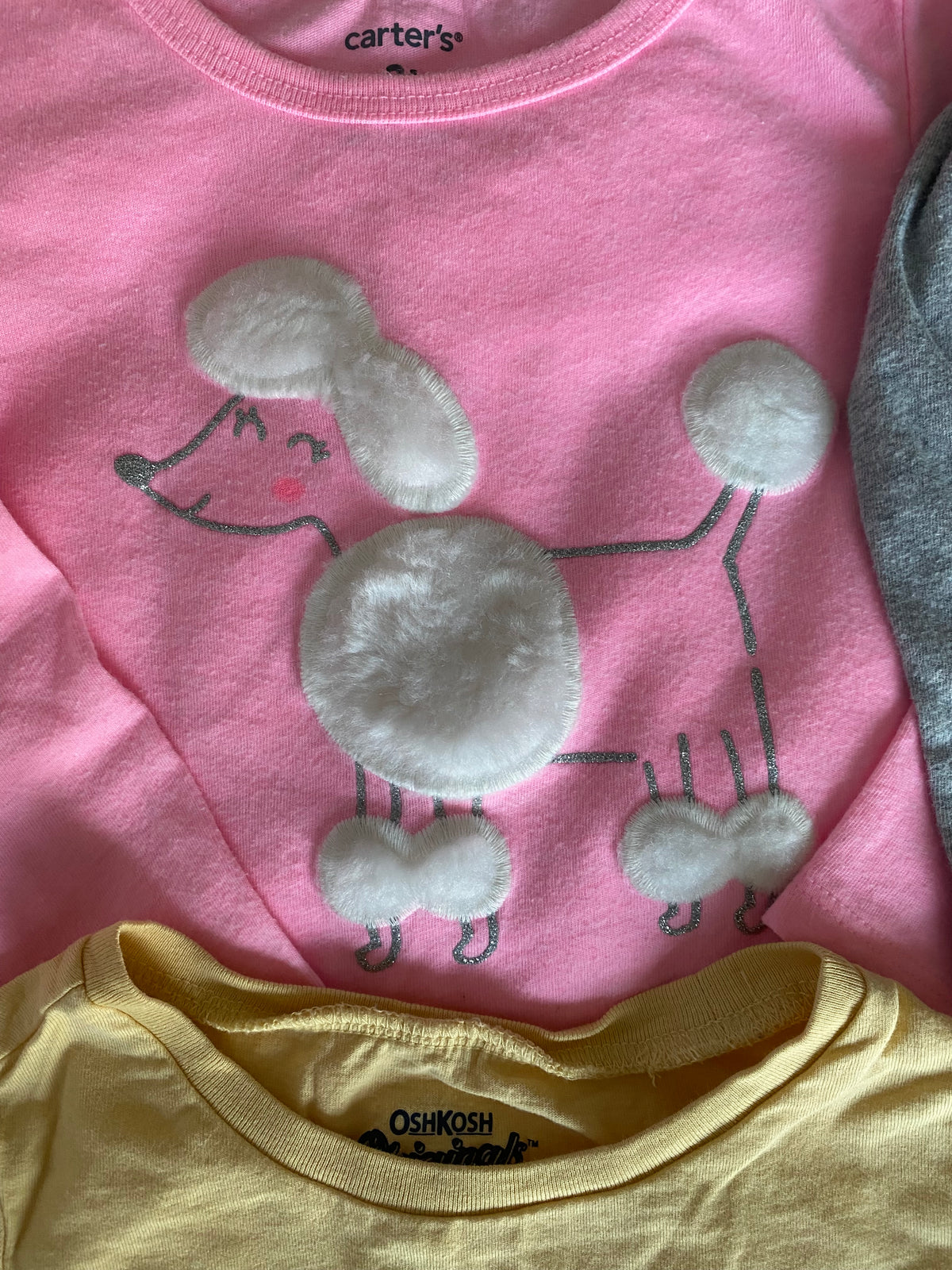#59 bundle of girls 2T Carter’s tshirts