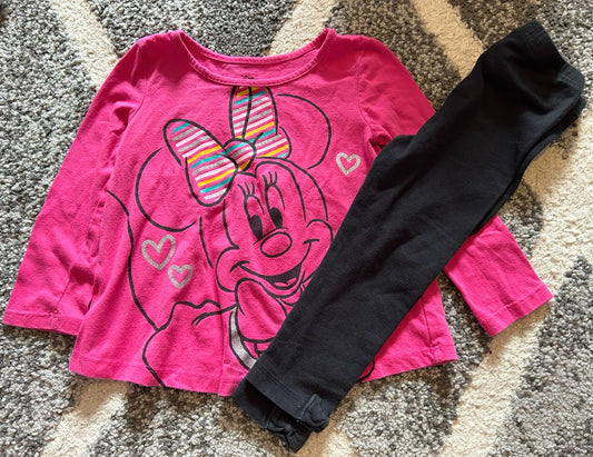 Seller 120, VGUC Girls Minnie Mouse Outfit size 2T