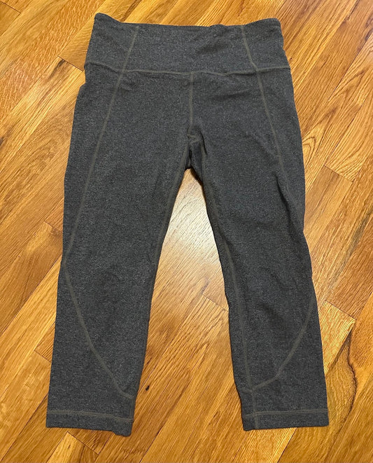Seller #101 Athleta women's size Medium gray cropped leggings