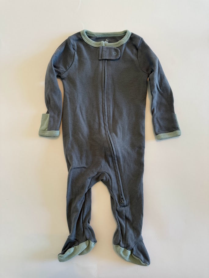 #78 REDUCED Cloud Island 2 Piece Blue and Green Pajamas Boys 3M