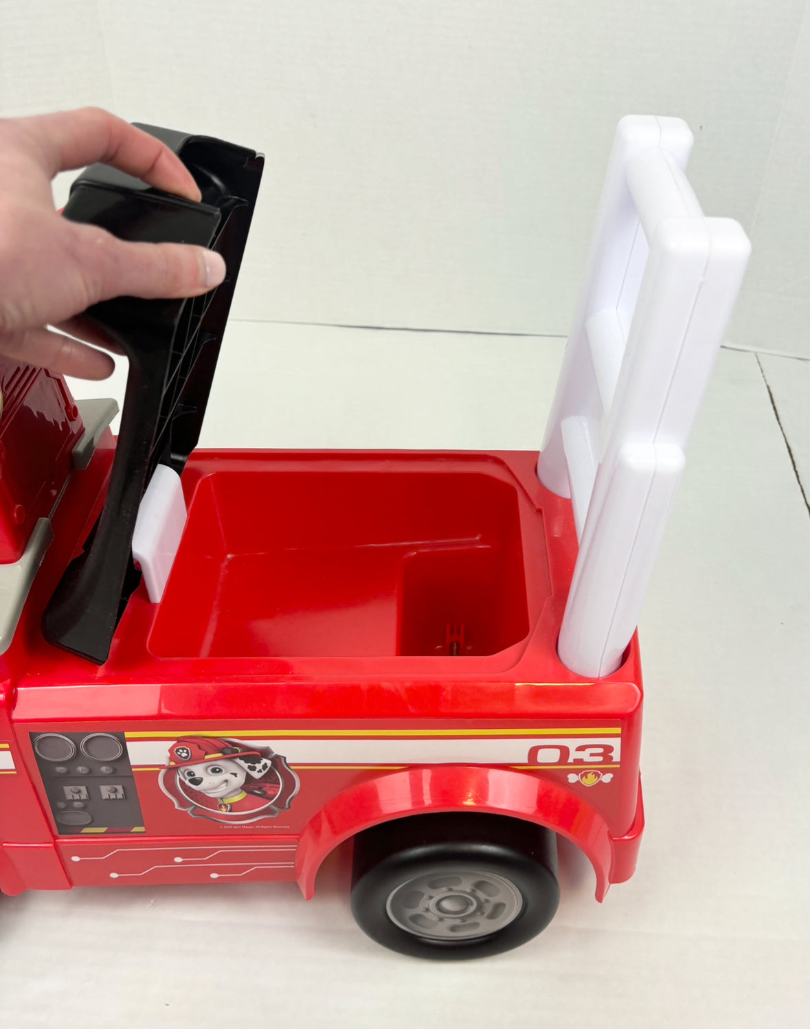 #14 Paw Patrol Marshall Fire Engine Ride On Car