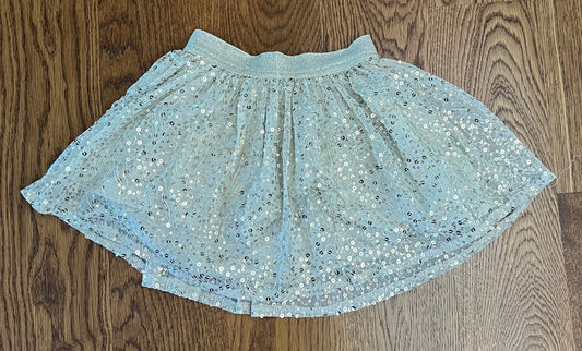 #33 Girls 4T OshKosh Gold Sparkle Skirt