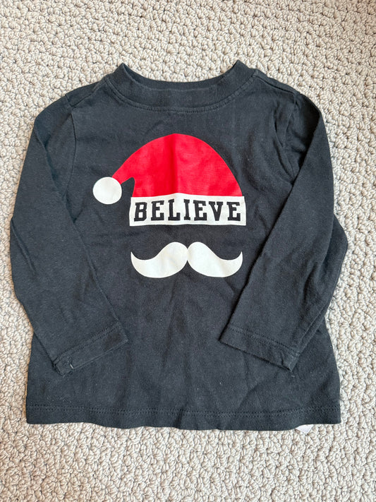 Seller 8 - gender neutral Gap 12-18 months Santa shirt