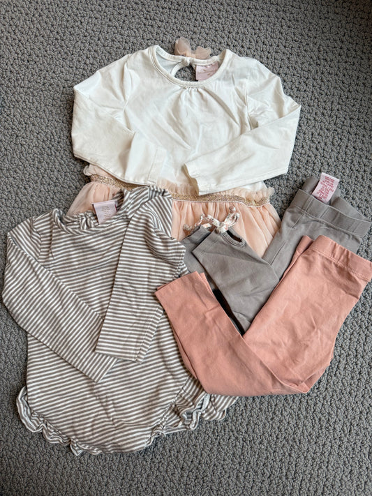 Seller 8 - mix n match girls 18 months shirts/leggings