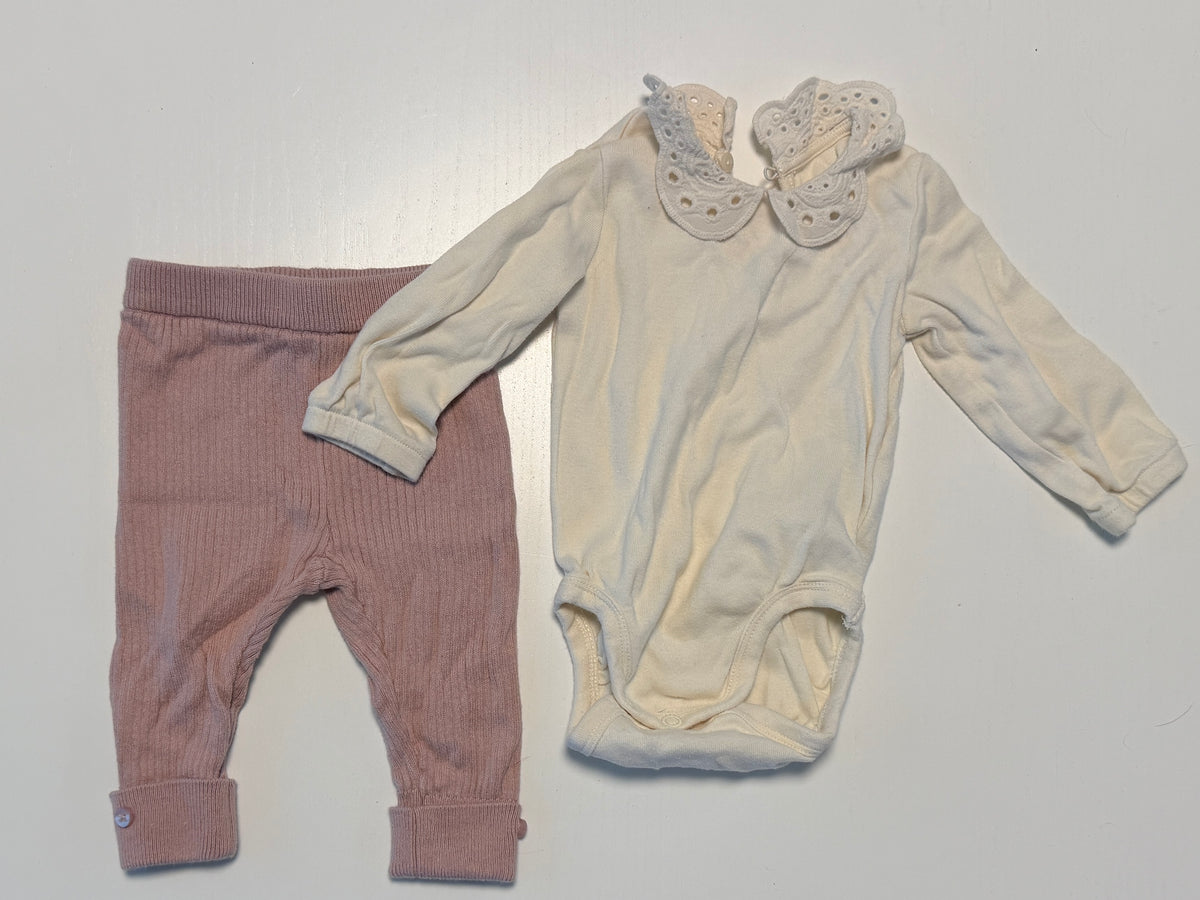 #93 Zara/H&M baby girl outfit size o-3 months