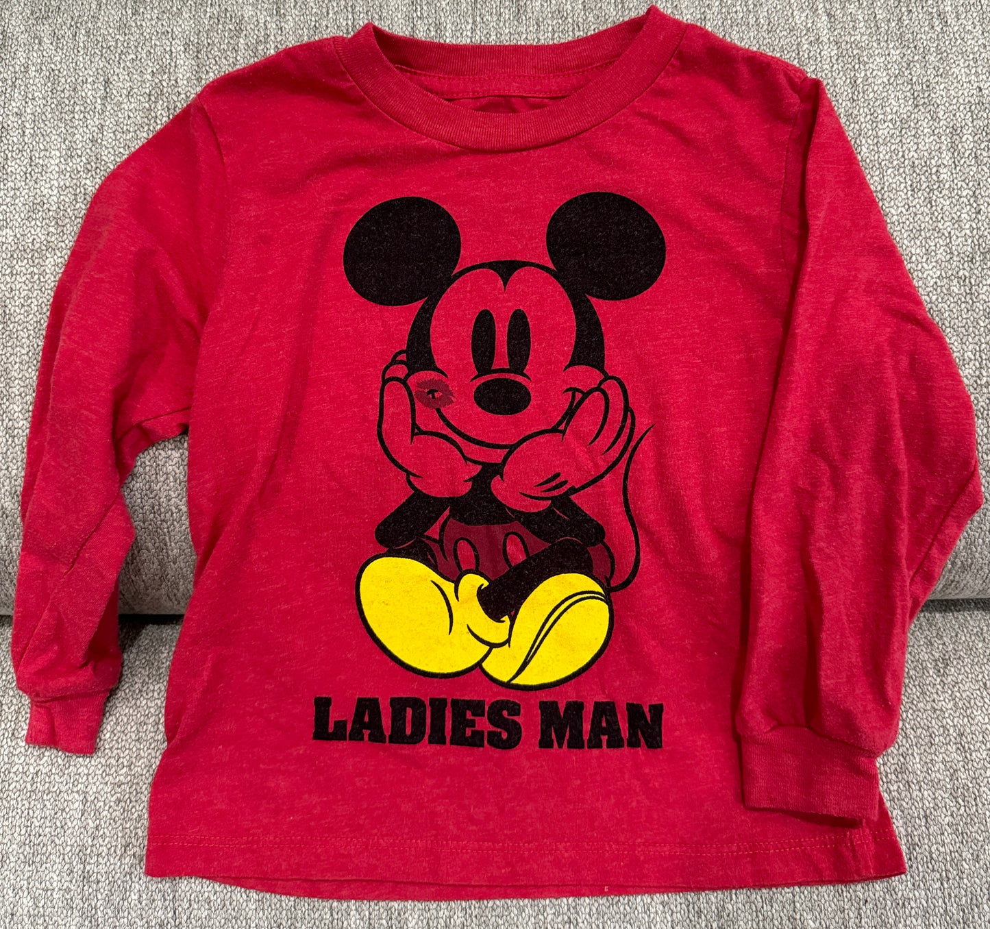 #59 Disney Junior Mickey Ladies Man LS - Boys 4T