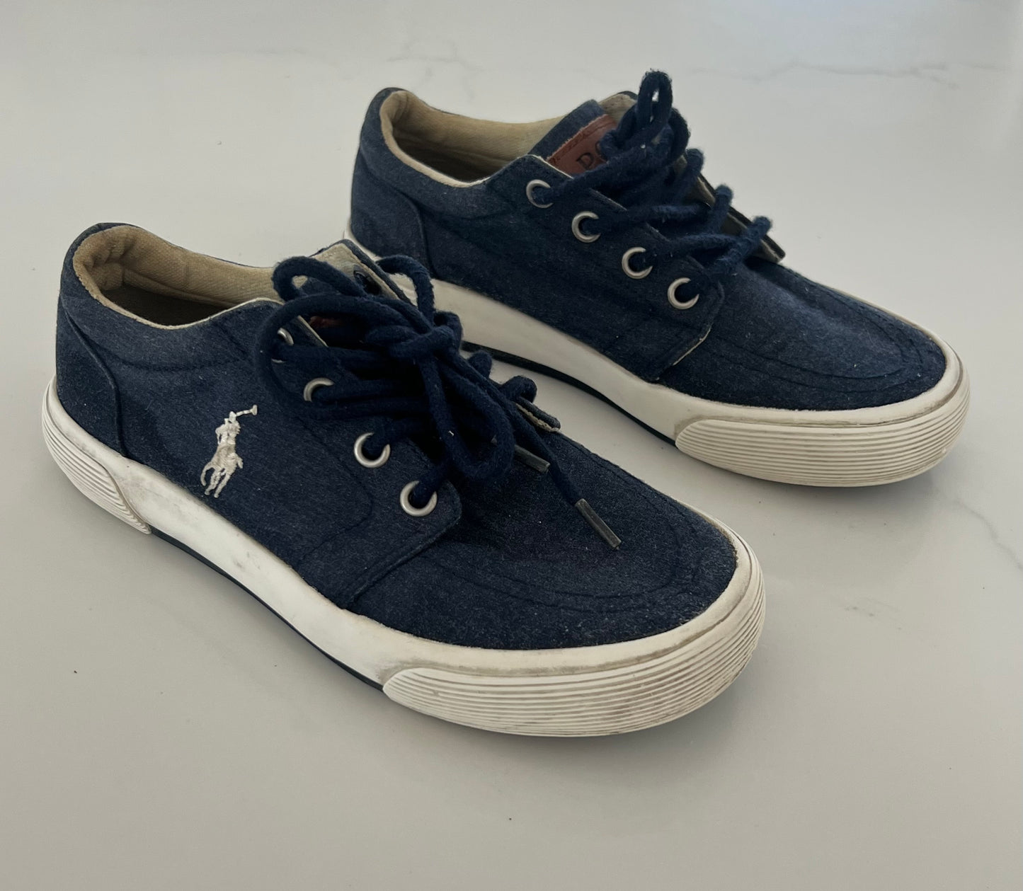 Polo Navy Blue Shoes - Boys 12.5