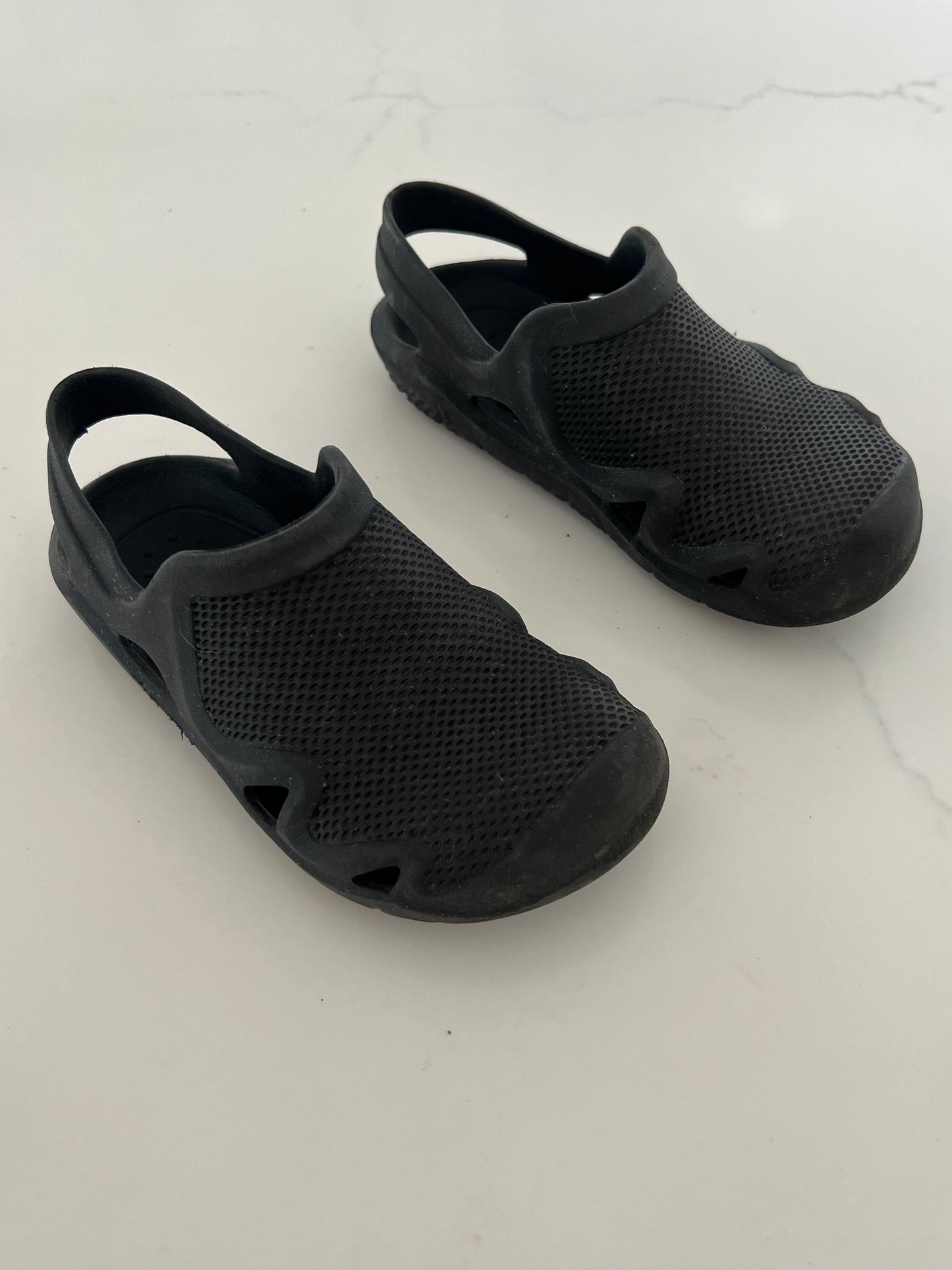 Black Slip On Shoes - Boys 12