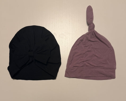 #93 baby turban & hat bundle