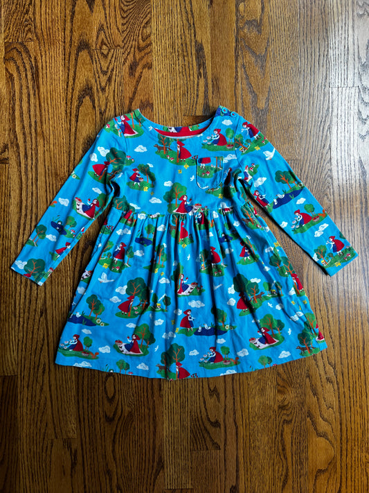 Seller #115 - Boden Girls 3-4Y Little Red Riding Hood Dress, GUC