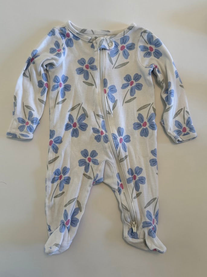 #78 REDUCED Carter's 3 Piece Floral Pajamas Girls 3M