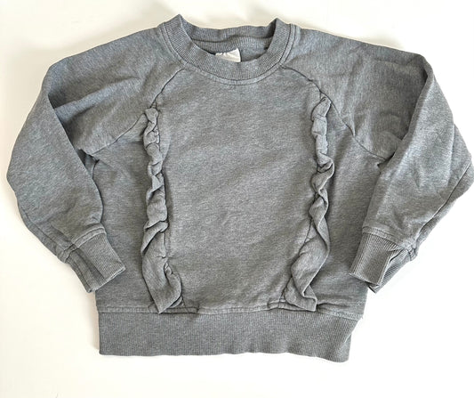Seller #39 Hanna Andersson girls 100/4 ruffle sweatshirt
