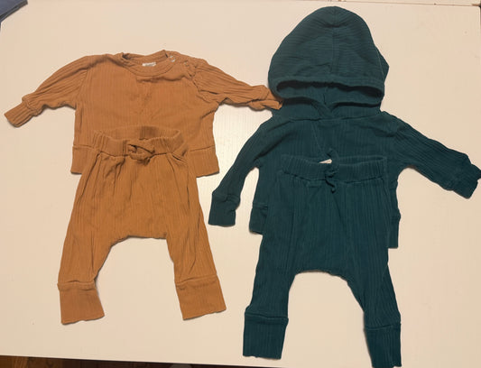 #93 Kate Quinn ribbed sets bundle size 3-6 months