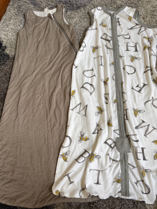 #74- Kyte & Burts Bee sleep sacks