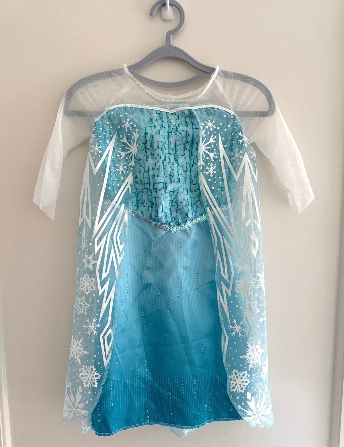 #9 Little Girls Elsa Ice Princess Costume