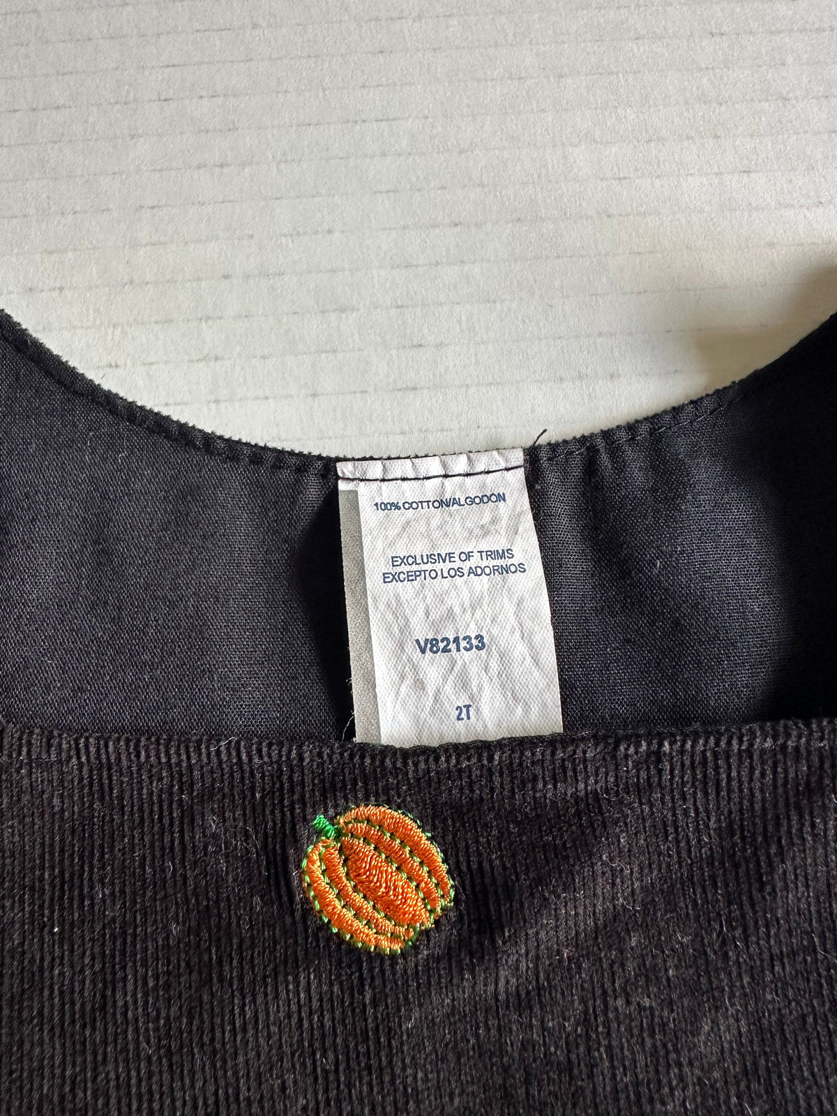 #146 Boutique Pumpkin Jumper Girls 2T