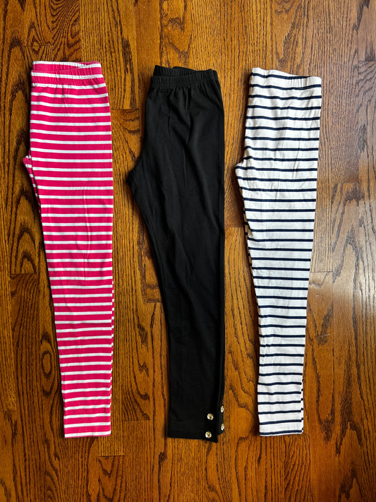 Seller #115 - 3 Pairs of Girls 10-12 Leggings (Various Brands), GUC