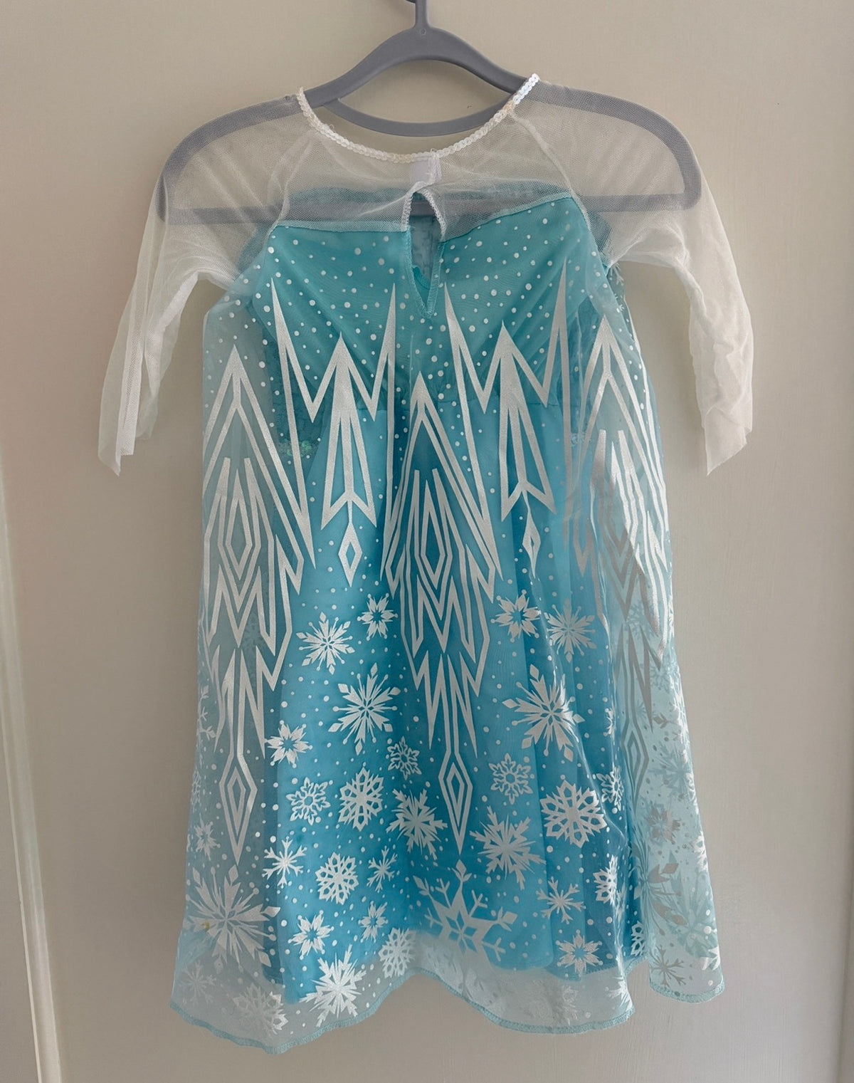 #9 Little Girls Elsa Ice Princess Costume