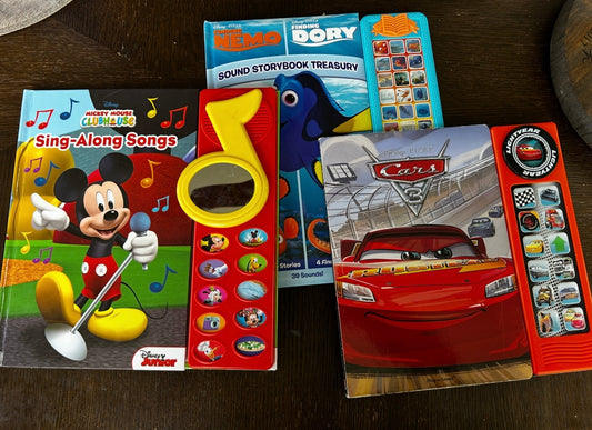 #35  Disney/Pixar sound storybooks (3)