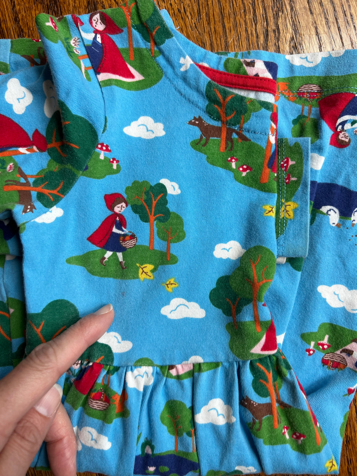 Seller #115 - Boden Girls 3-4Y Little Red Riding Hood Dress, GUC