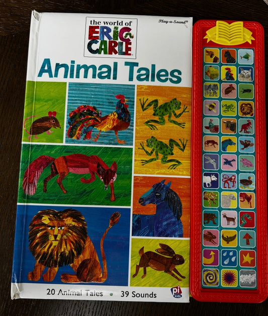 #35  Eric Carle animal tales Sound storybook